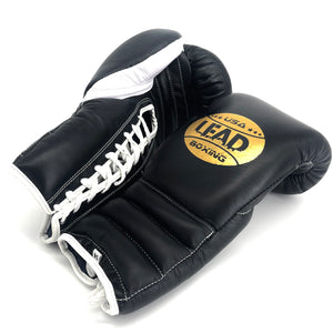 SuperLEAD MEX  Boxing Gloves LACED (Black)