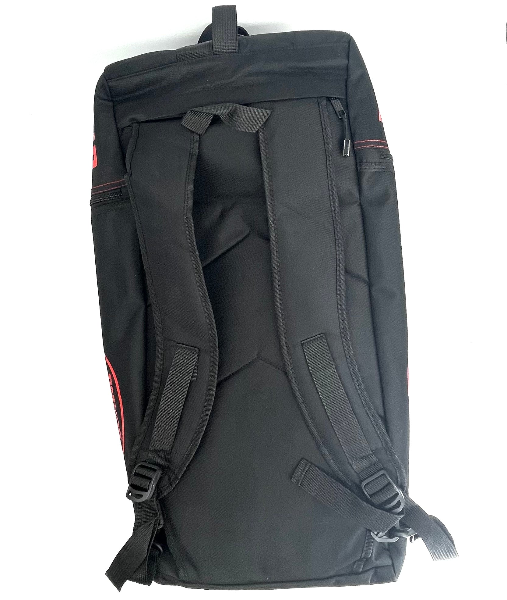 LEAD BOXING Duffel Bag/Backpack (Black-White)