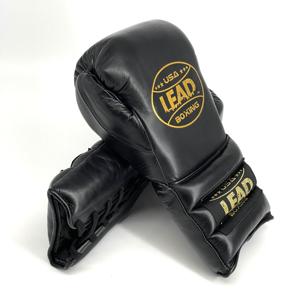LEAD MEX HorseHair & Foam Gloves ( Black )