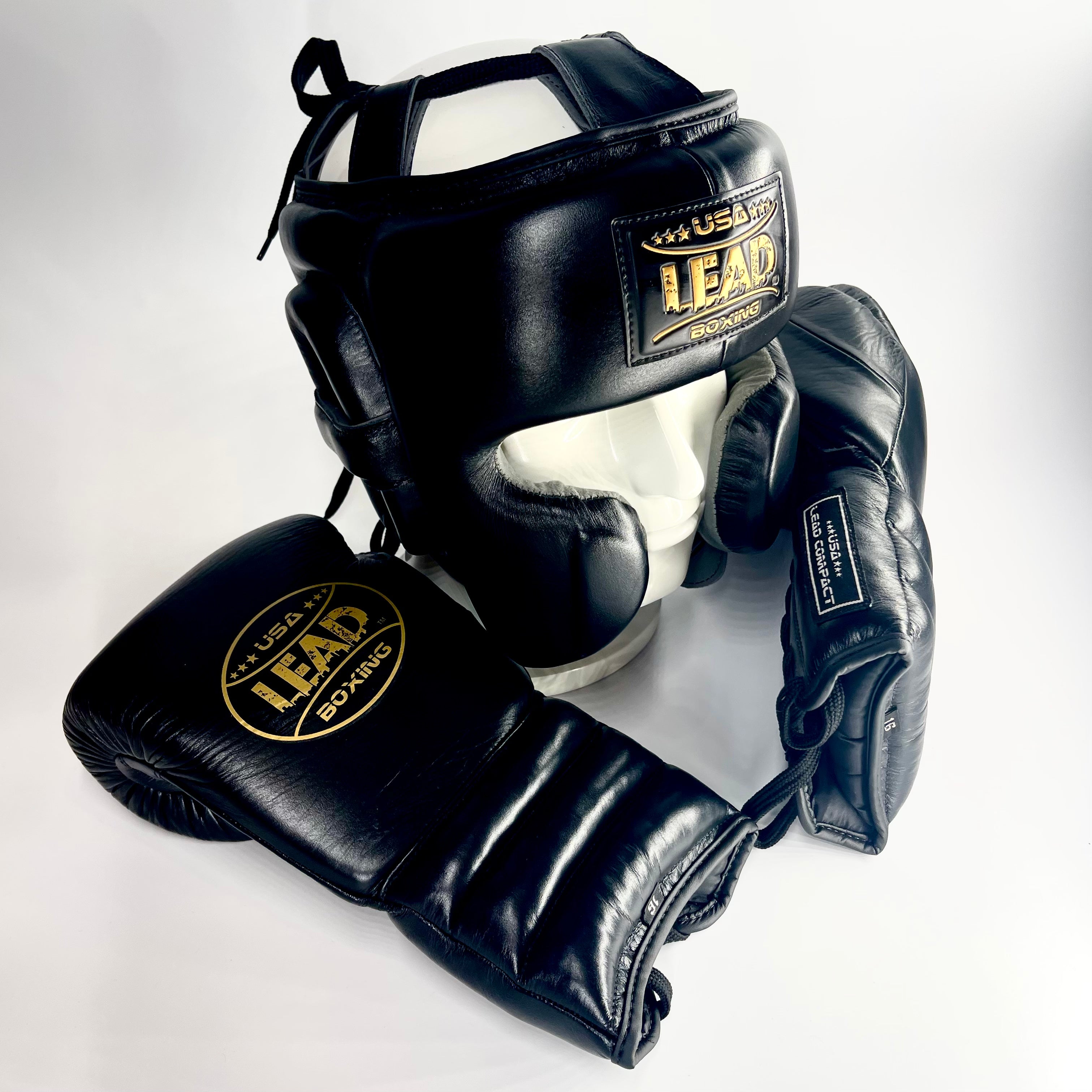LEAD Boxing Sparring Set (Black)