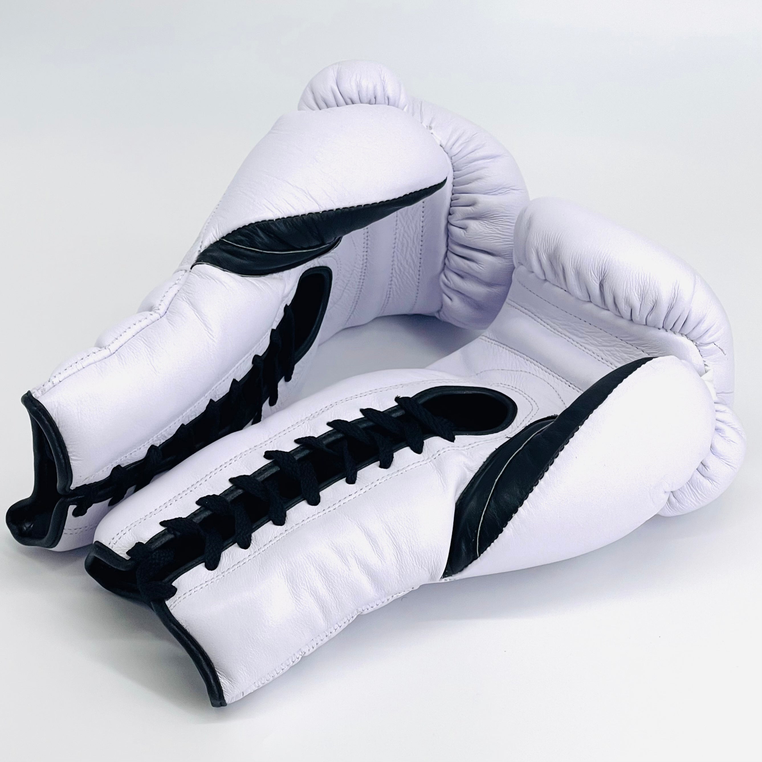 SuperLEAD MEX  Boxing Gloves Laced (WHITE)