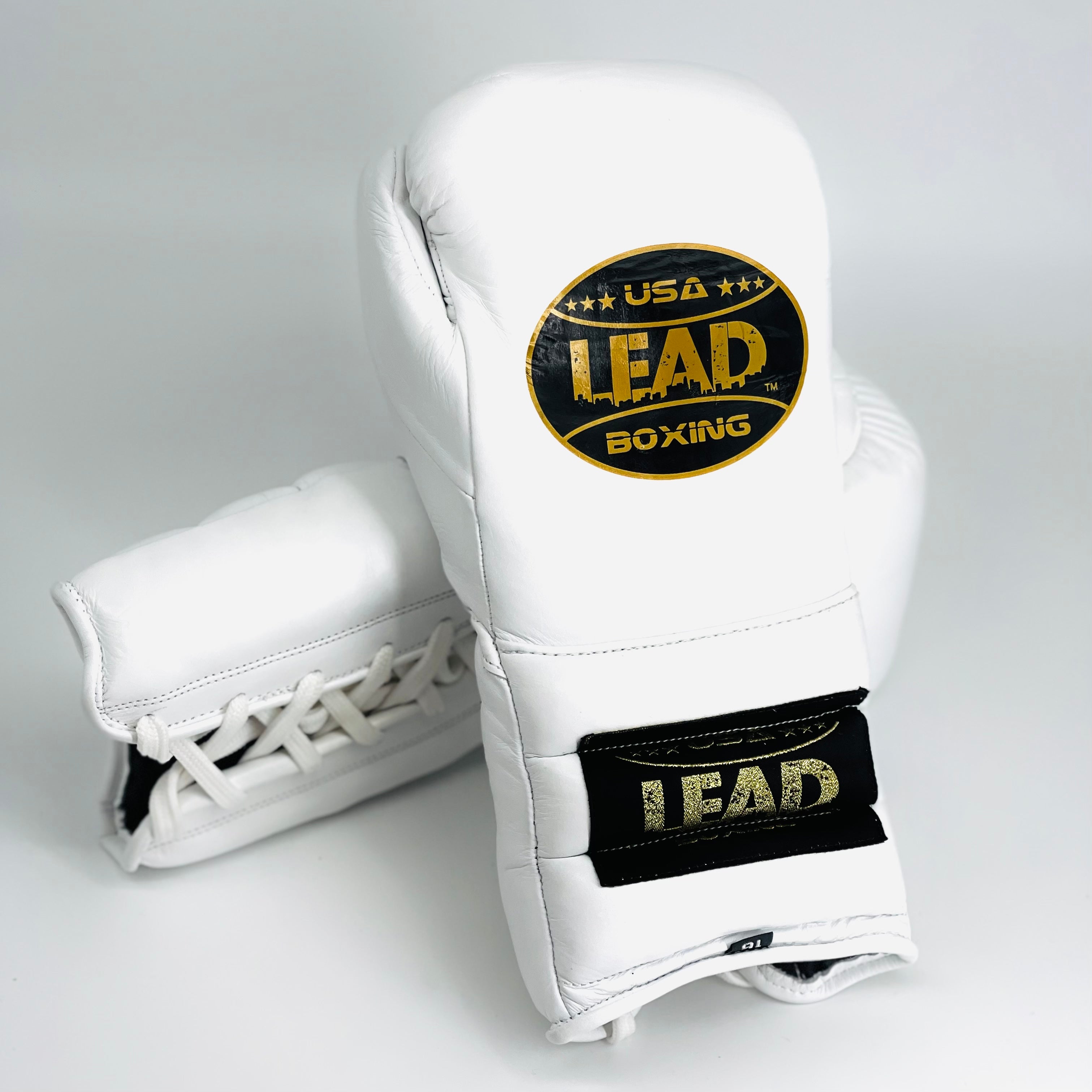 LEAD MEX HorseHair & Foam Gloves (White )
