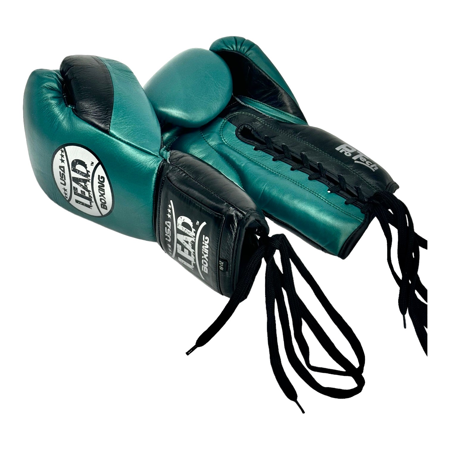 LEAD PRO-TECH Sparring  Gloves ( Metallic Green/Black)