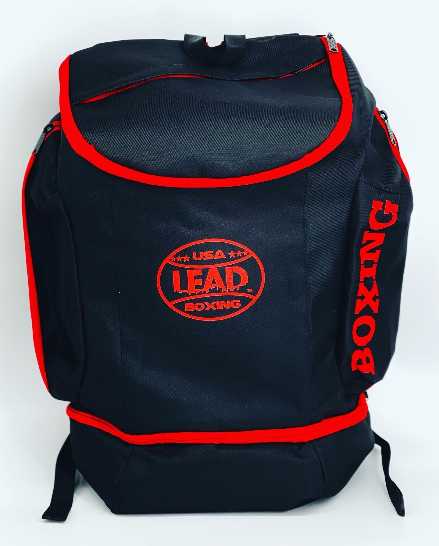 LEAD BOXING Backpack Large  (Black - Red)