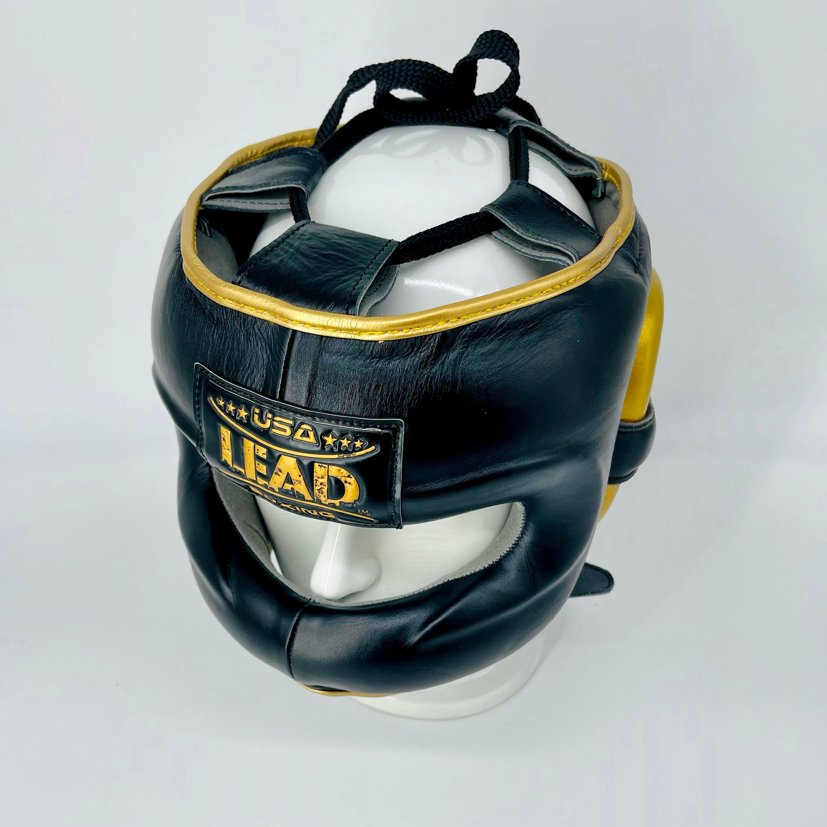 LEAD FaceSaver Headgear (Black/Gold)