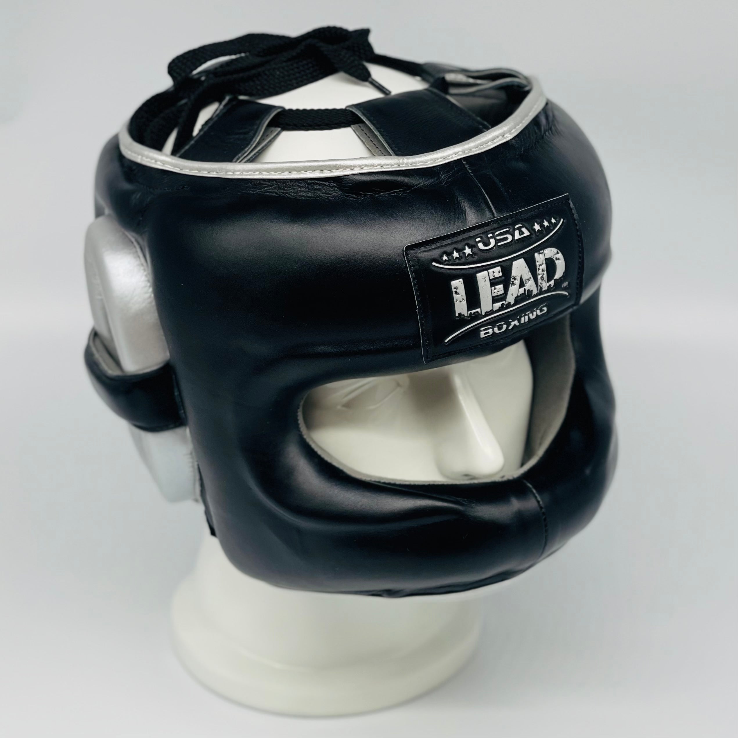 LEAD FaceSaver Headgear (Black/Silver)