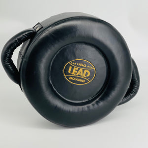 Lead Round Punch Pad , COMPACT (Black with Gold Logo )