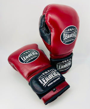 Elite Soft Boxing  Gloves (Maroon/Black)