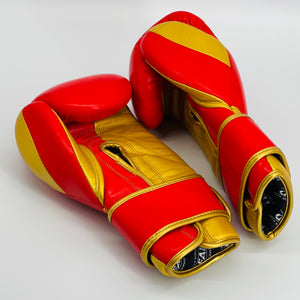 LEAD PRO-TECH Training Gloves ( Red/Gold )