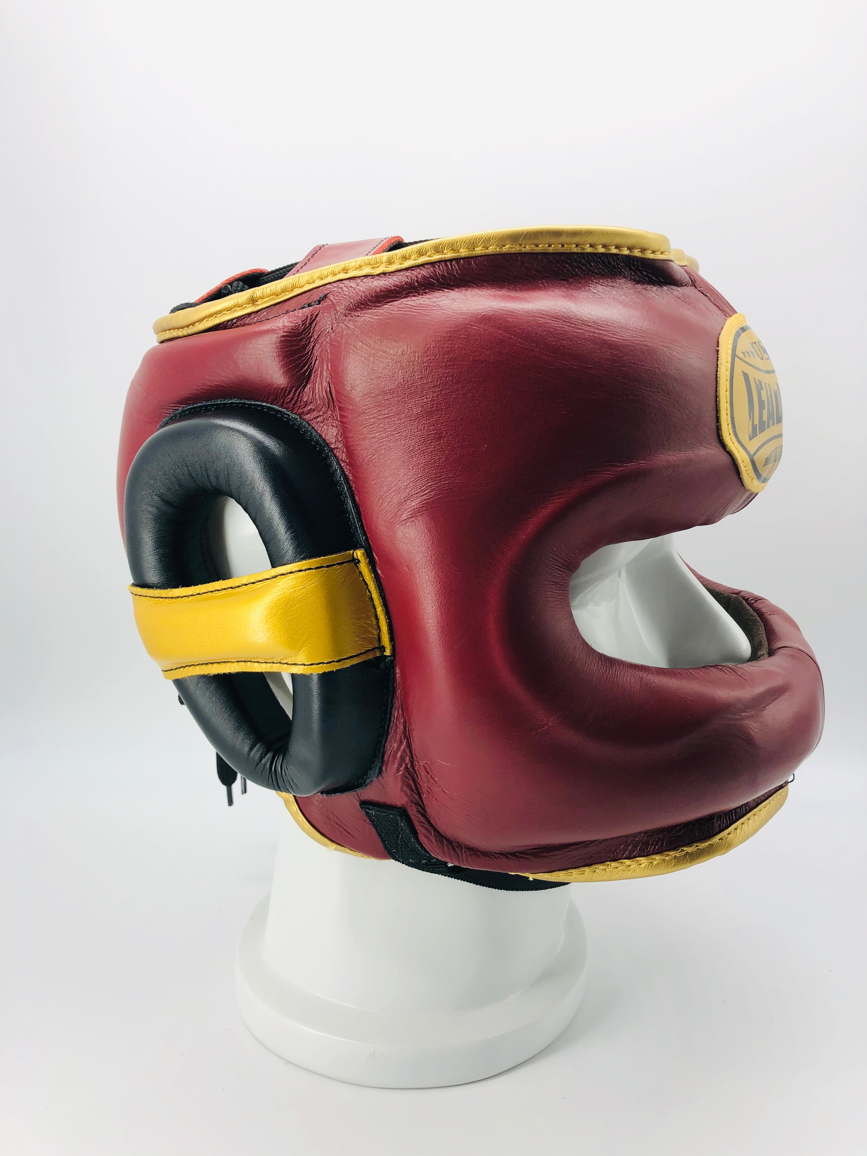 FaceSaver Headgear (Maroon/Gold)