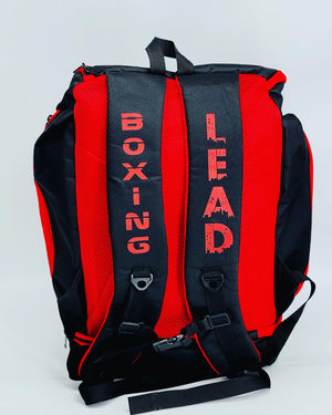 LEAD BOXING Backpack Large  (Black - Red)