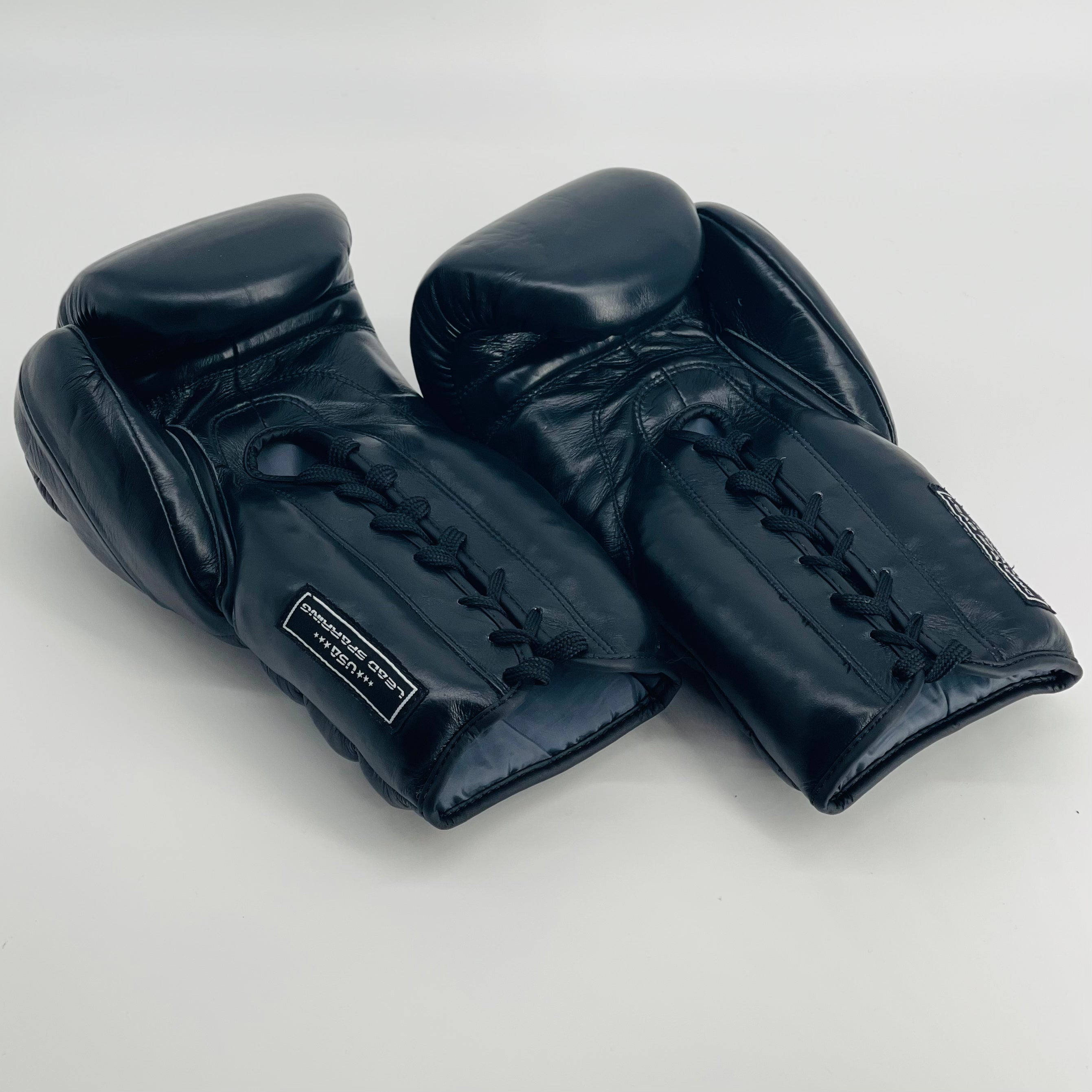 LEAD Sparring Gloves (Black / Silver logo )