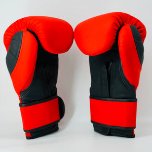 Elite Soft Sparring Gloves (Red Matte/Black Matte)