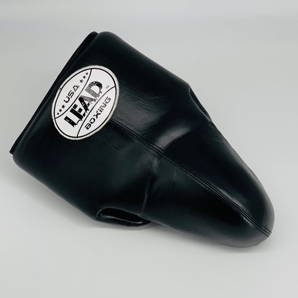 LEAD Groin Protector Cup (Black - White Logo  )