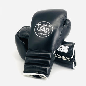 LEAD FIT Boxing Gloves ( Black )