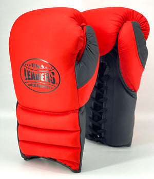 Elite Sparring Gloves ( Red Matte / Black Matte )