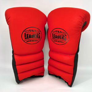 Elite Sparring Gloves ( Red Matte / Black Matte )