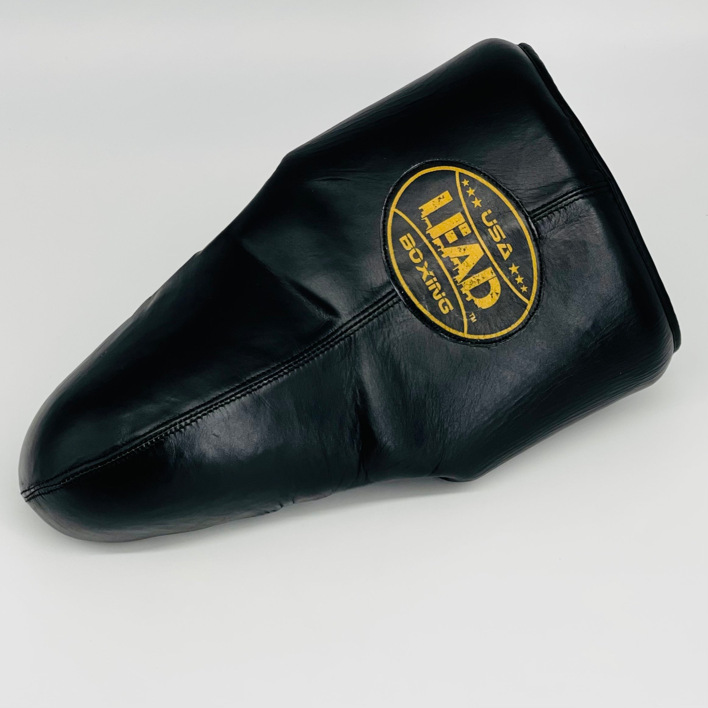 LEAD Groin Protector Cup (Black - Gold Logo  )